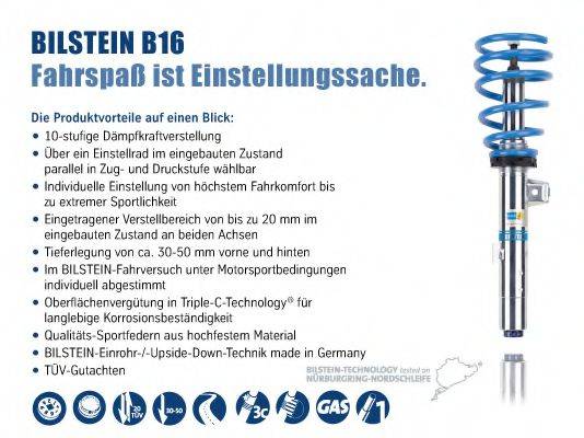 BILSTEIN BIL024746 Комплект ходової частини, пружини / амортизатори