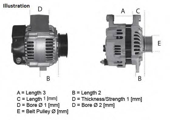 LUCAS ELECTRICAL LRA02346 Генератор