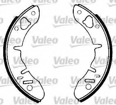 VALEO 562047 Комплект гальмівних колодок