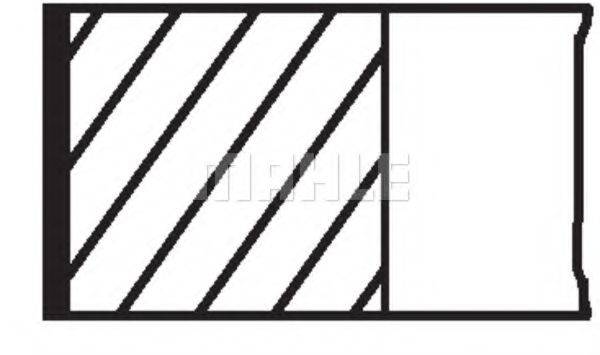 MAHLE ORIGINAL 01108N1 Комплект поршневих кілець