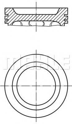PERFECT CIRCLE 56146580 Поршень