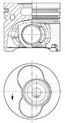 KOLBENSCHMIDT 41092600 Поршень