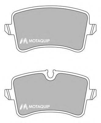 MOTAQUIP LVXL1707 Комплект гальмівних колодок, дискове гальмо