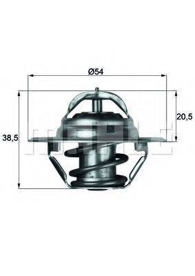 BEHR TX383D Термостат, охолоджуюча рідина
