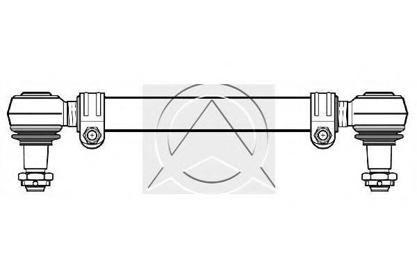 SIDEM 44530 Поперечна рульова тяга