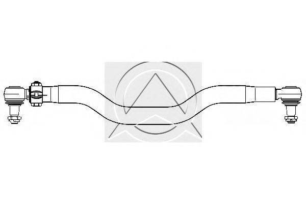 SIDEM 501037 Поперечна рульова тяга