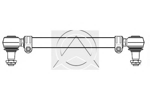 SIDEM 501239 Поздовжня рульова тяга