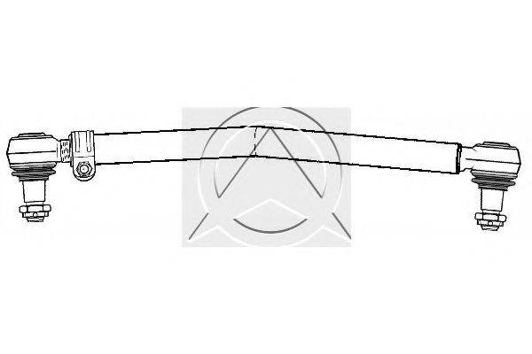 SIDEM 50432 Поздовжня рульова тяга