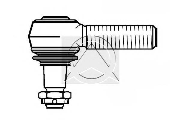SIDEM 6037 Наконечник поперечної кермової тяги