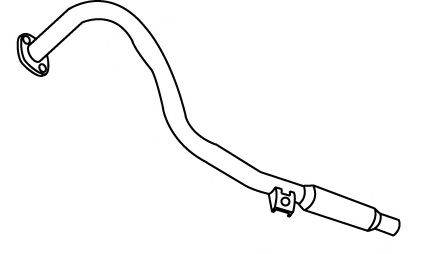 FONOS 18634 Труба вихлопного газу