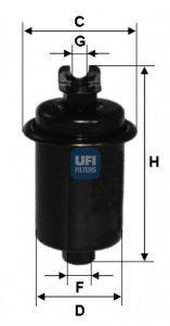WIX FILTERS 33213 Паливний фільтр