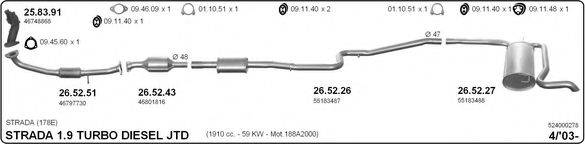 IMASAF 524000278 Система випуску ОГ