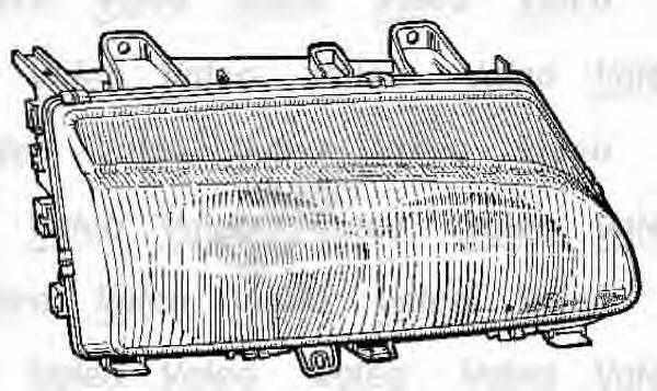 VALEO 87325 Розсіювач, основна фара