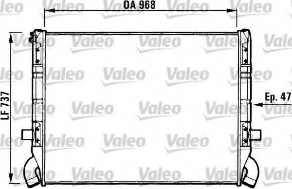SCANIA 334 841 Радіатор, охолодження двигуна