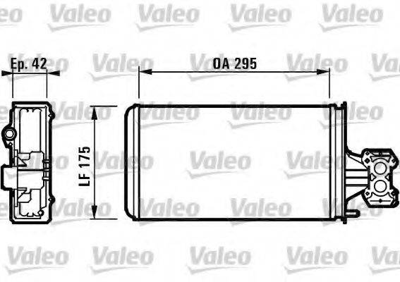 RENAULT TRUCKS 7701201683 Теплообмінник, опалення салону
