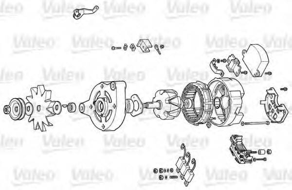 VALEO 2940409 Генератор