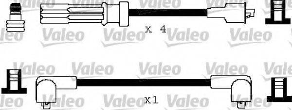 LUCAS ELECTRICAL DKB768 Комплект дротів запалювання