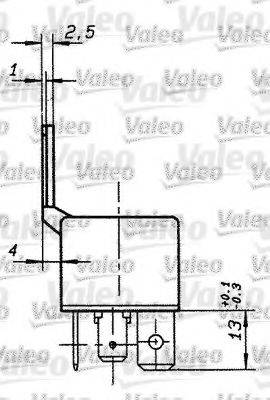 VALEO E8 Реле, робочий струм