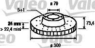 LUCAS ELECTRICAL 6044591 гальмівний диск