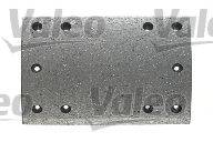 VALEO 19863 Комплект гальмівних черевиків, барабанні гальма