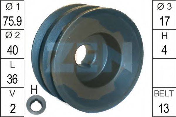 ERA 5328 Ремінний шків, генератор