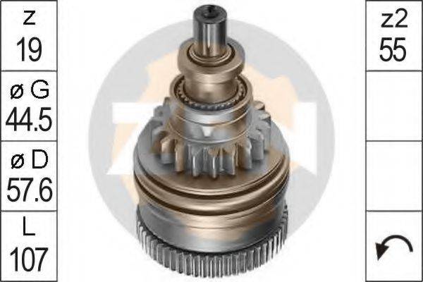 ERA 0749 Привід із механізмом вільного ходу, стартер