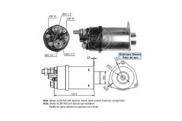 ERA 7464 Тягове реле, стартер