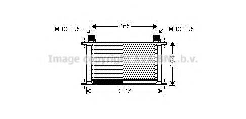 VALEO 818792 масляний радіатор, моторне масло