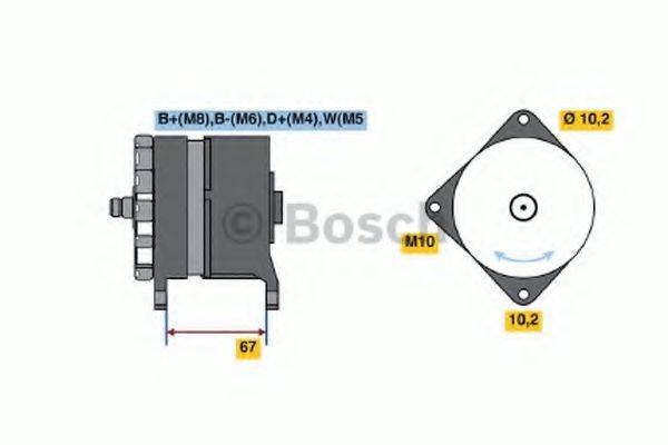BOSCH 4407 Генератор