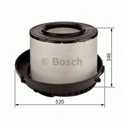 BOSCH S 0088 Повітряний фільтр