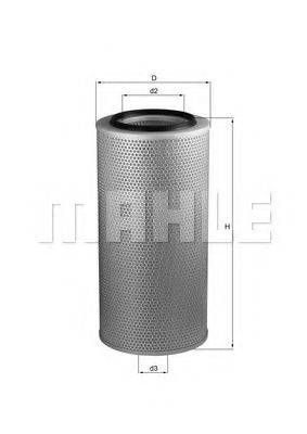 WIX FILTERS A140 Повітряний фільтр