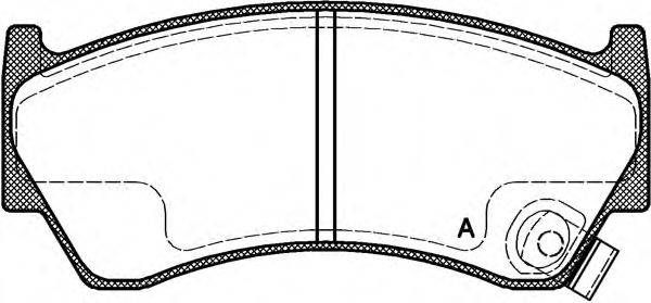 OPEN PARTS BPA0592.42