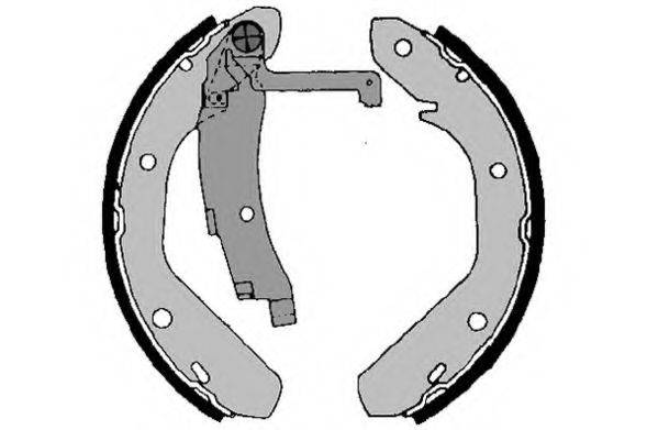 RAICAM 2012 Комплект гальмівних колодок