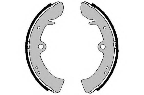 RAICAM 2401 Комплект гальмівних колодок