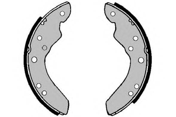 VALEO 128 Комплект гальмівних колодок, дискове гальмо