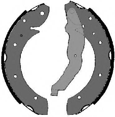 VEMA 84686 Комплект гальмівних колодок