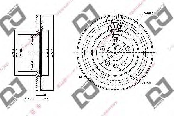 DJ PARTS BD1531
