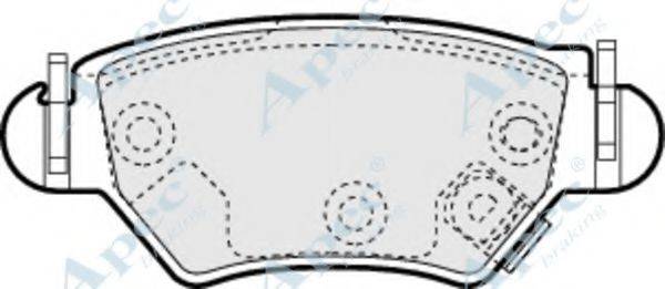 APEC BRAKING PAD1133