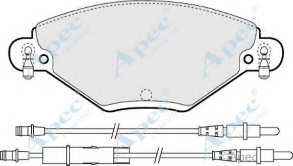 APEC BRAKING PAD1259