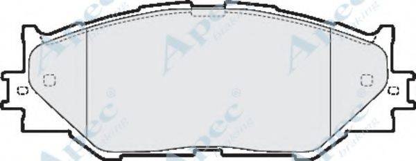 APEC BRAKING PAD1586