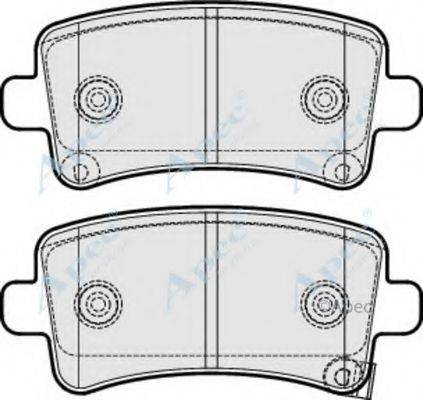 APEC BRAKING PAD1697