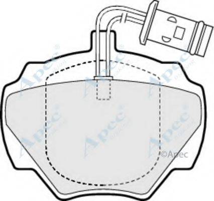APEC BRAKING PAD582