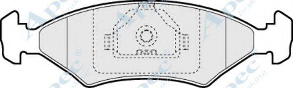 APEC BRAKING PAD995