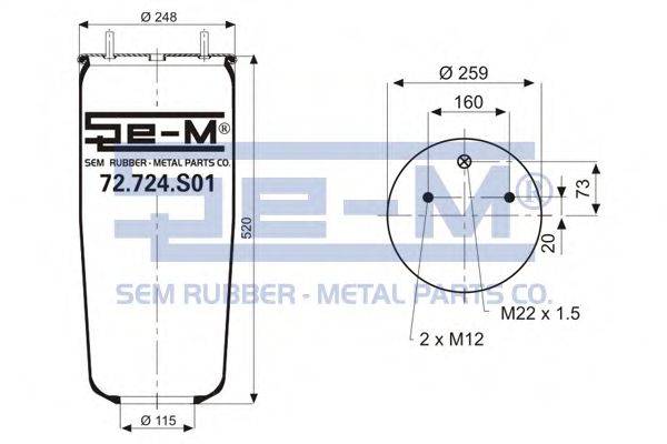 SEM LASTIK 72.724.S01