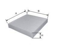 SAKURA TC-1018 Фільтр, повітря у внутрішньому просторі