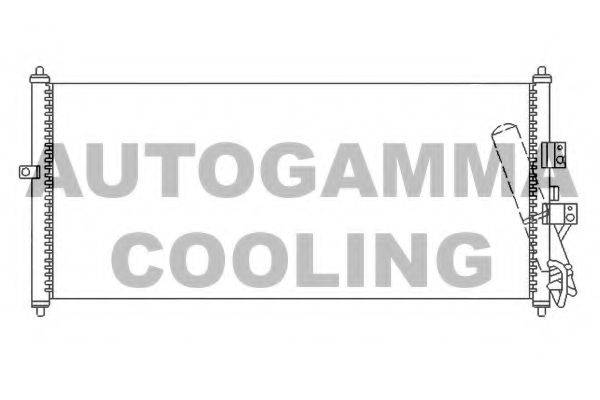 AUTOGAMMA 105017 Конденсатор, кондиціонер