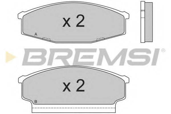 BREMSI BP2408