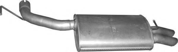 POLMO 4538 Глушник вихлопних газів кінцевий