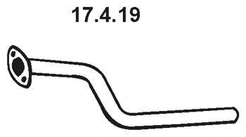 EBERSPACHER 17419 Труба вихлопного газу